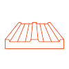 Chapa trapezoidal (cubierta y fachada) - Dippanel