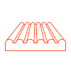 Chapa trapezoidal (cubierta y fachada) - Dippanel