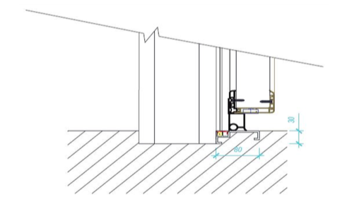 Porta refrigerada pivotante comercial - Dippanel