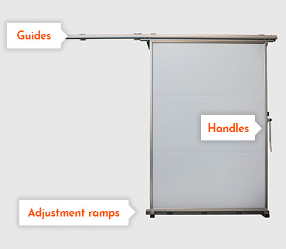 Refrigeration doors accessories - Dippanel