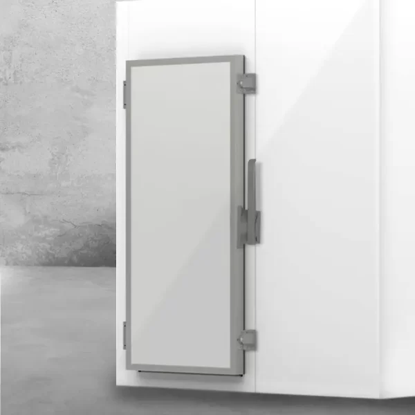 FI0 3380 Conjunto cierre automático de palanca para puerta frigorífica industrial pivotante 76-P - Izquierda-27mm 6