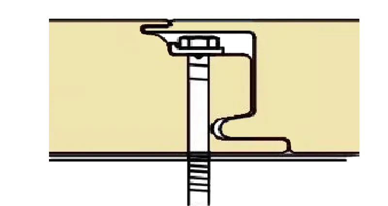 Panel fachada con tornillo oculto - Dippanel