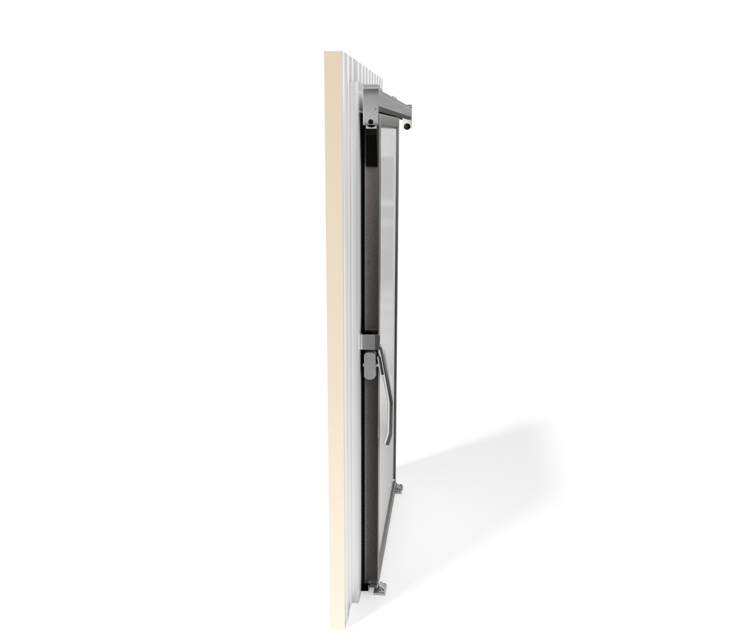 00000015 Porte coulissante de réfrigération commerciale