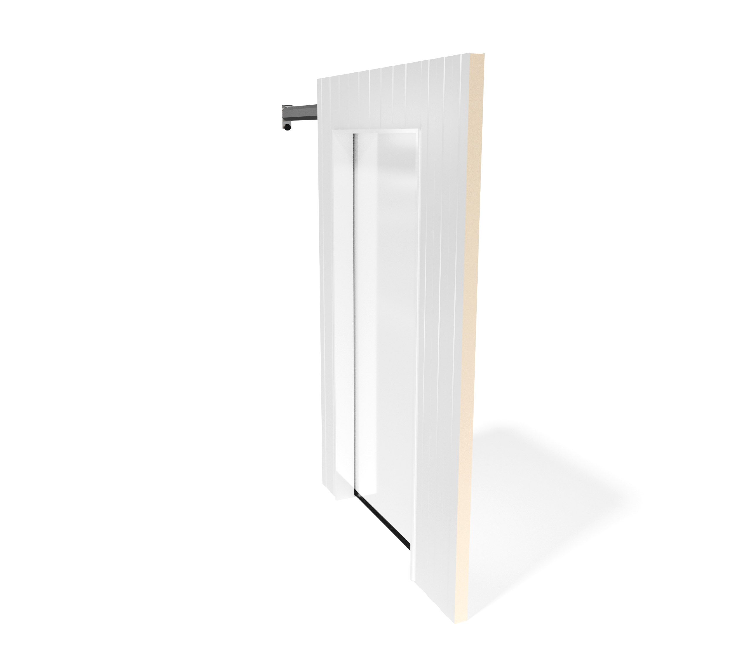 00000018 Porte coulissante de réfrigération commerciale