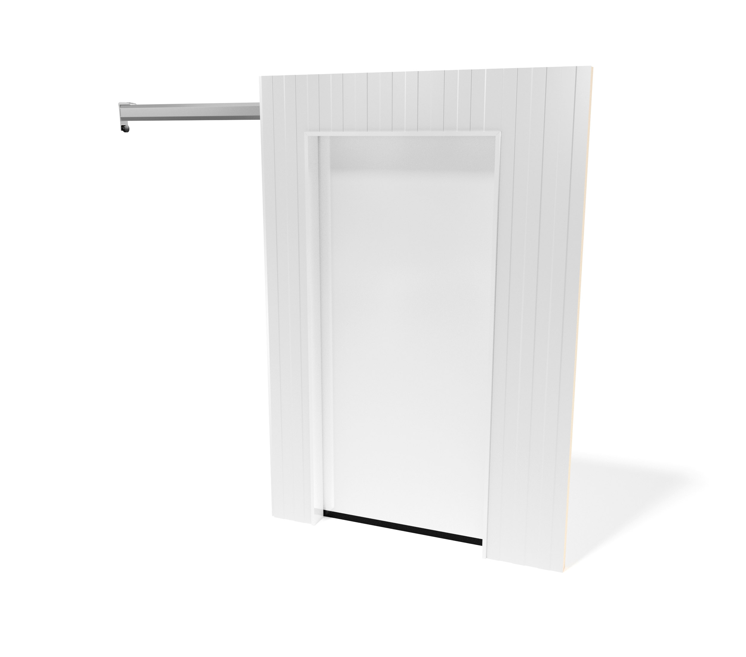 00000022 Porte coulissante de réfrigération commerciale