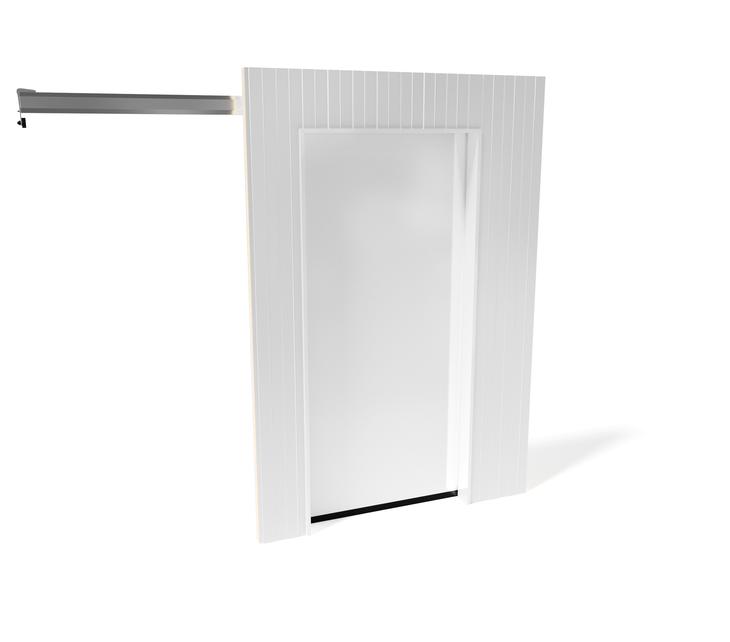 00000026 Porte coulissante de réfrigération commerciale