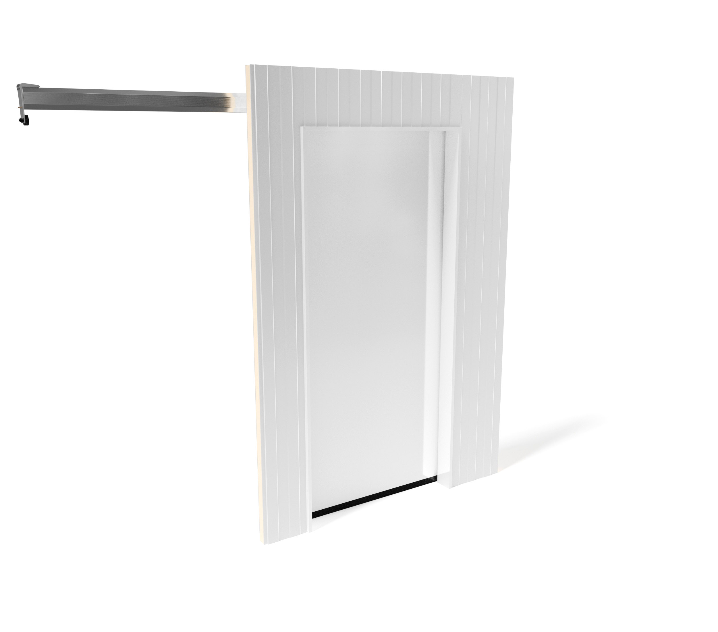 00000027 Porte coulissante de réfrigération commerciale