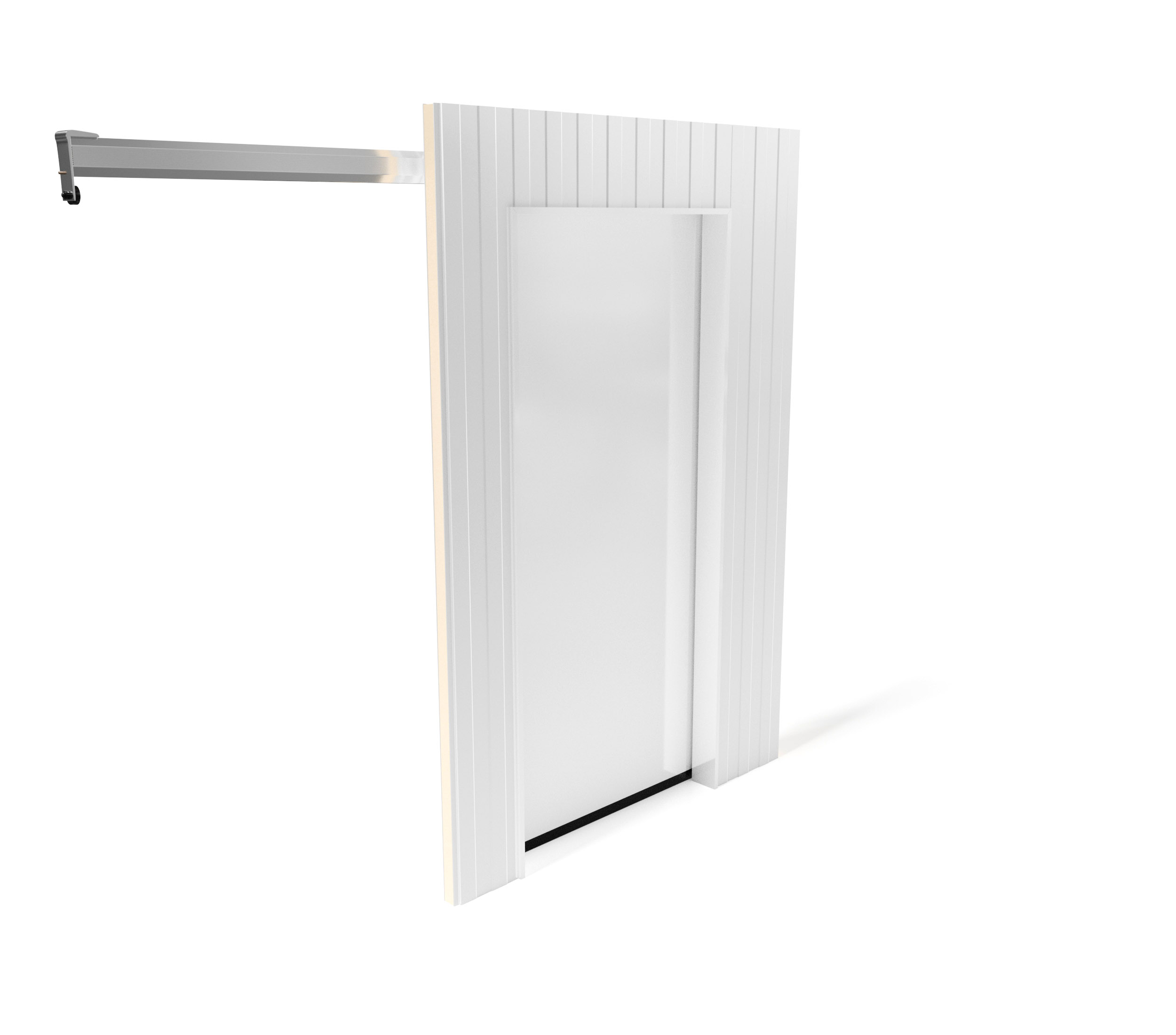 00000028 Porte coulissante de réfrigération commerciale