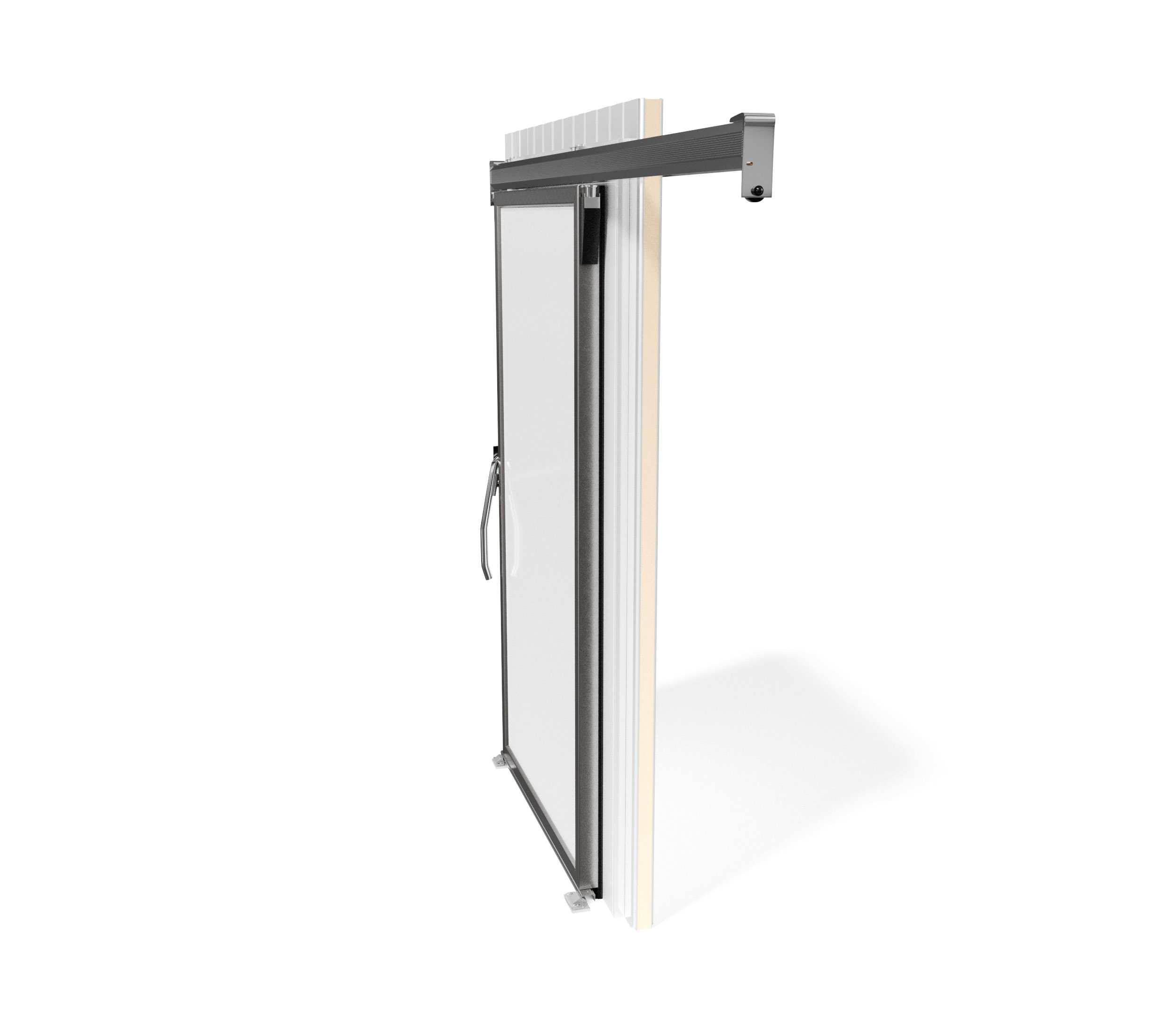00000034 Porte coulissante de réfrigération commerciale