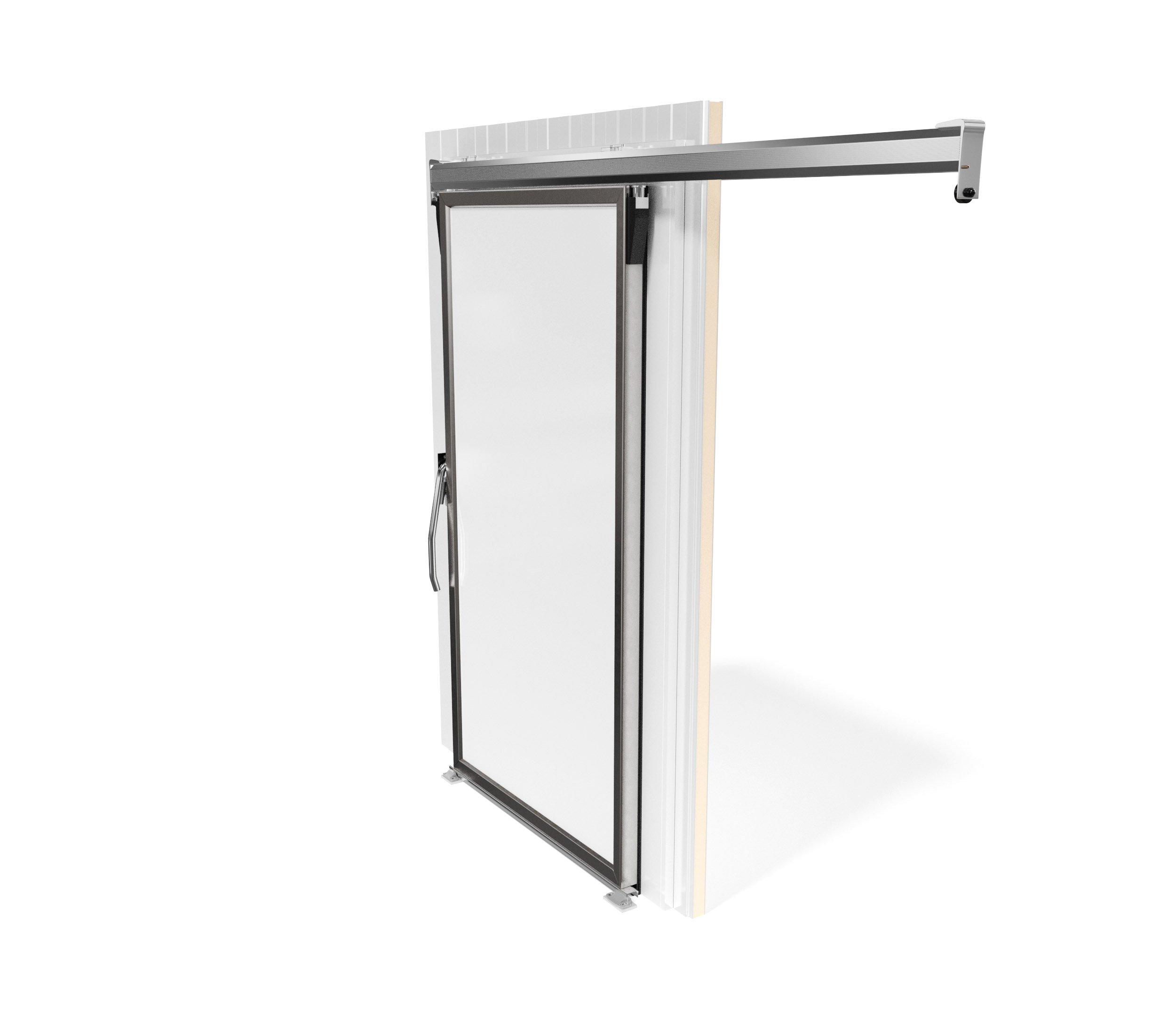 00000036 Porte coulissante de réfrigération commerciale