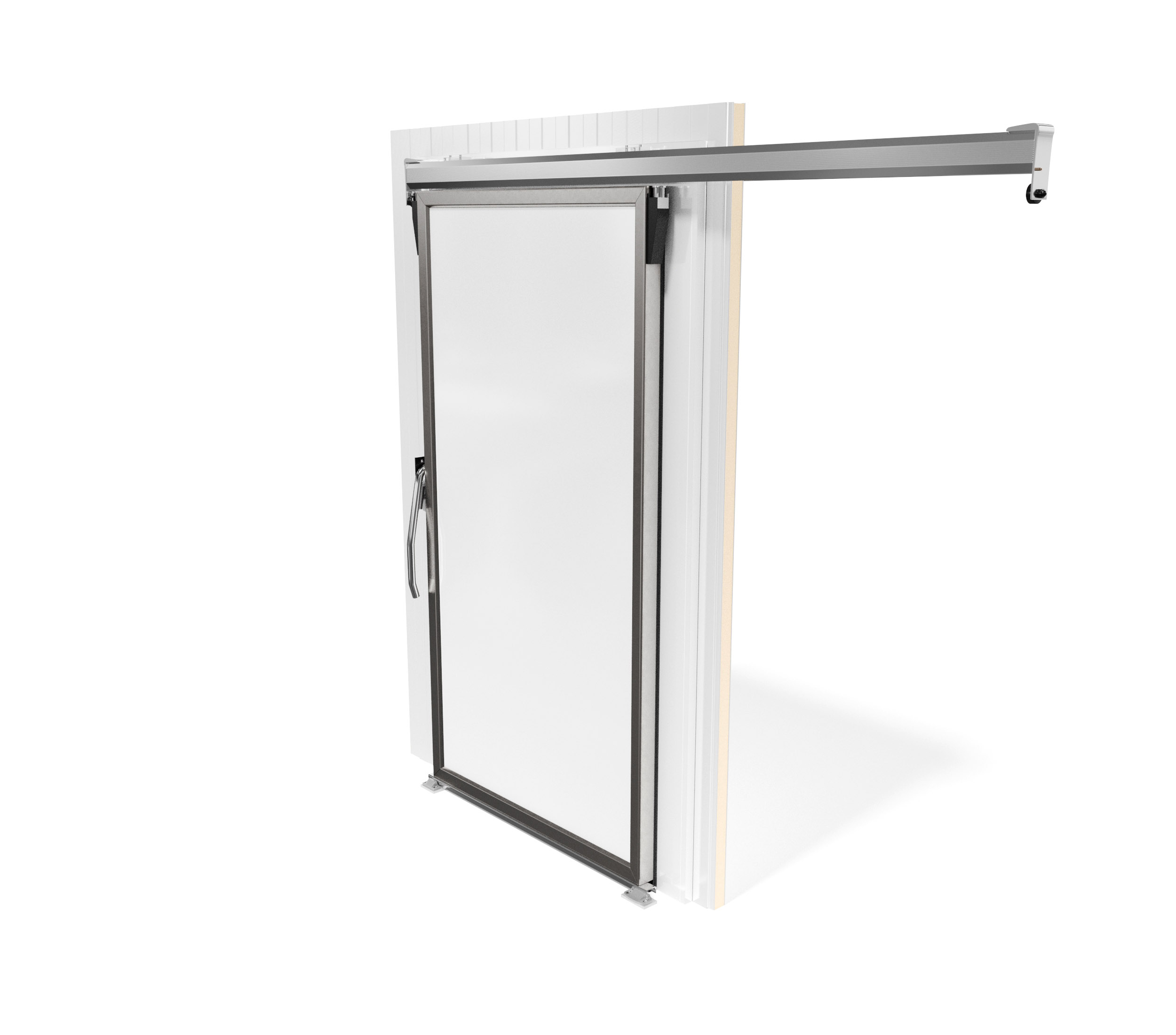 00000037 Porte coulissante de réfrigération commerciale