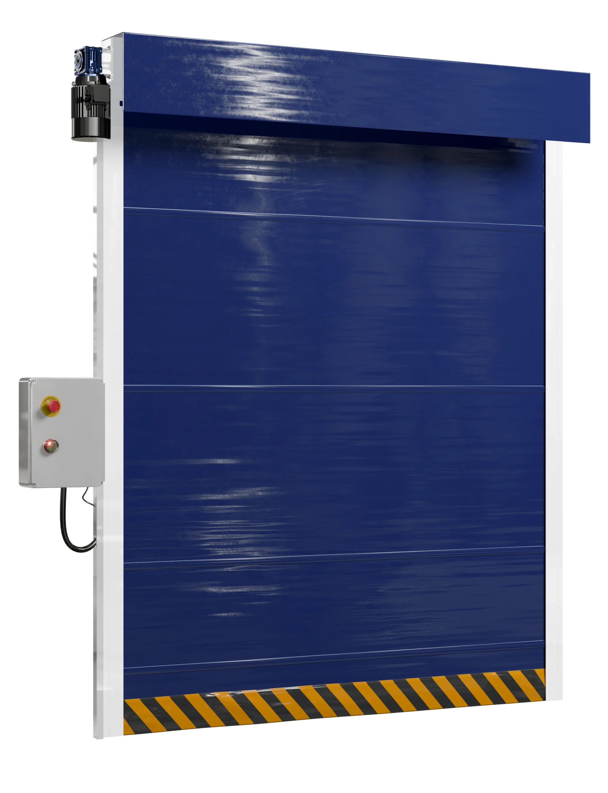 PUERTA-RAPIDA-UNA-LONA-TRANSPARENTE-scaled Puerta rápida para baja temperatura (una lona)